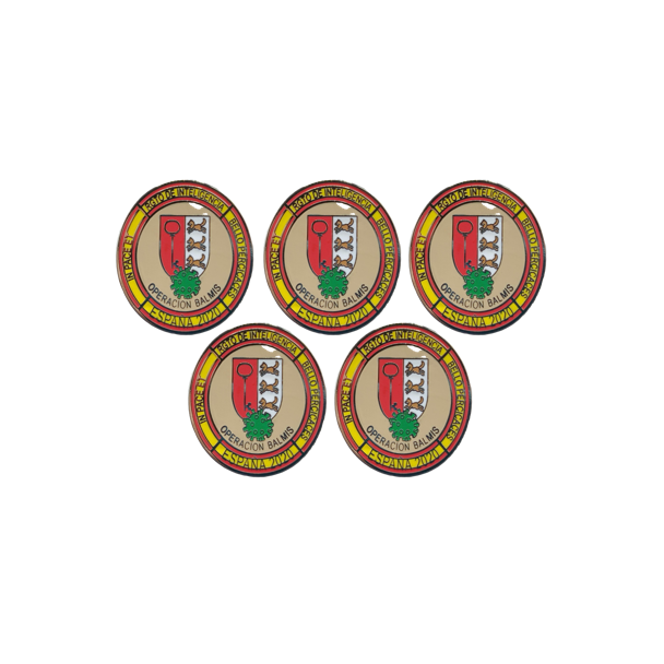 Pack 5 Pins de Solapa Operación Balmis 2020 RGTO Inteligencia - Gemelolandia