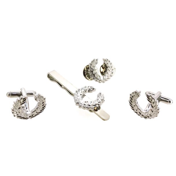 Pack Completo Corona de Laurel Acero-Gemelolandia