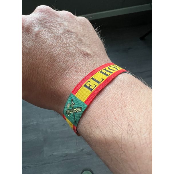 Pack de 7 Pulseras Tela Bordada Especial Guardia Civil Honor es mi Divisa - Gemelolandia