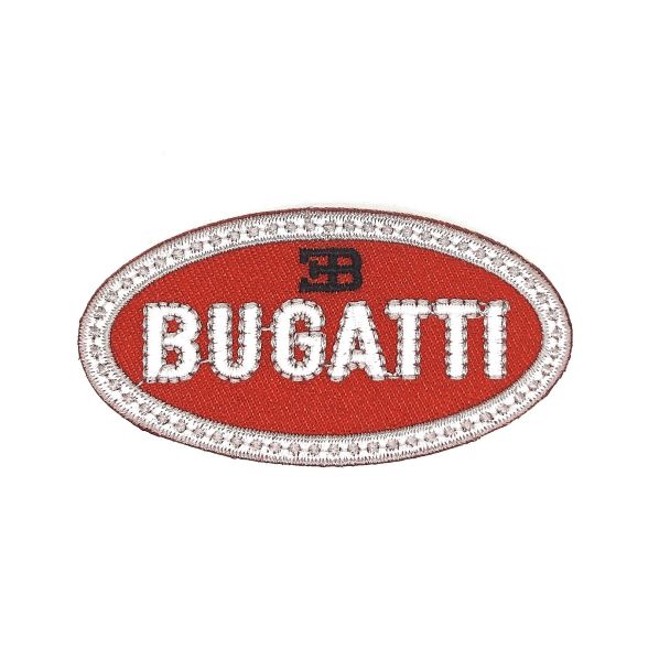 Parche Bordado Termoadhesivo Bugatti 7,5x4cm-Gemelolandia