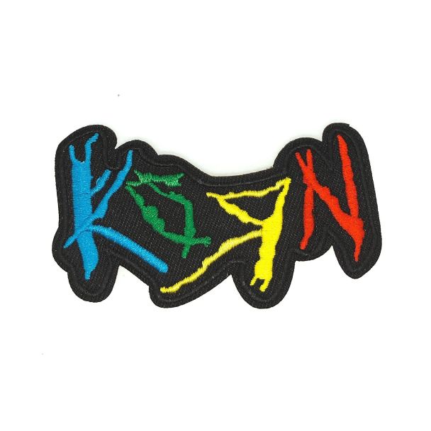 Parche Bordado Termoadhesivo Korn 7cm-Gemelolandia