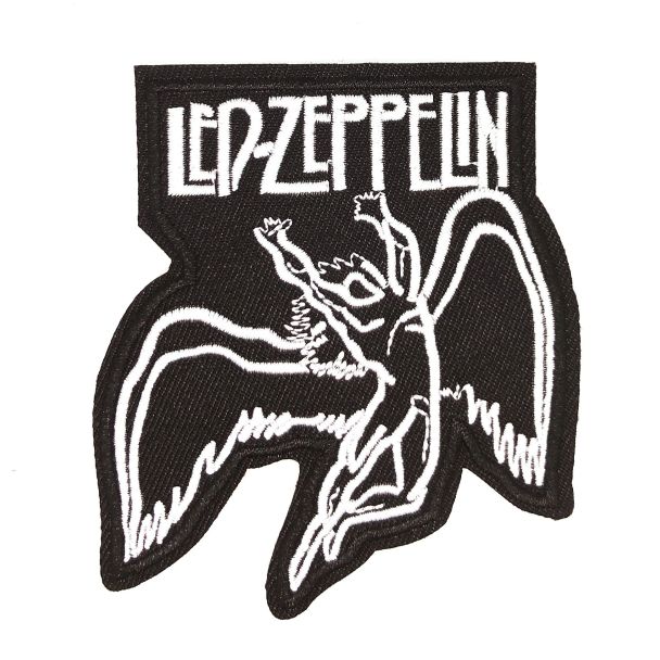 Parche Bordado Termoadhesivo Led Zeppelin 9x8cm