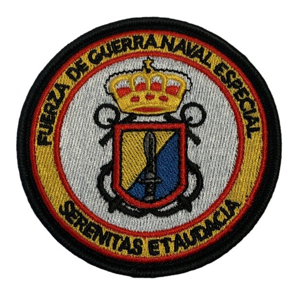 Hook and Loop Patch Naval Special Warfare Force 8cm Iron-on Patch 8cm