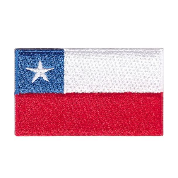Parche Termoadhesivo Bandera de Chile- Gemelolandia