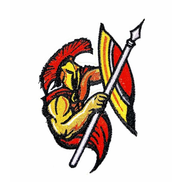Parche Termoadhesivo Gladiador mod 2 9,5x6,5 cm - Gemelolandia