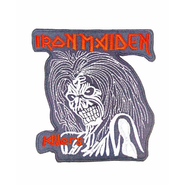 Parche Termoadhesivo Iron Maiden Killers 10x9cm - Gemelolandia