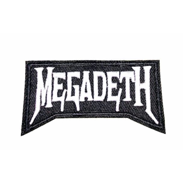 Parche Termoadhesivo Megadeth 8x4cm-Gemelolandia