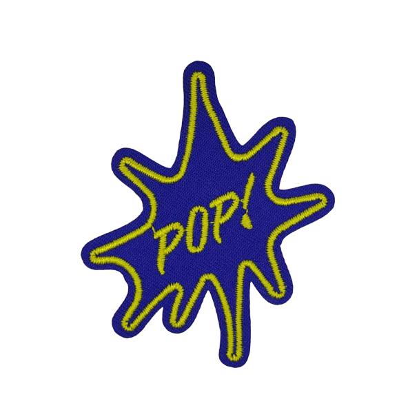Parche Termoadhesivo Pop! 6,5x3 cm - Gemelolandia