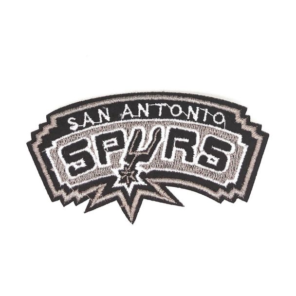 Parche Termoadhesivo San Antonio Spurs 8,5x4,5cm-Gemelolandia