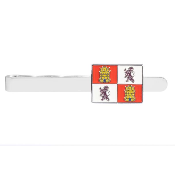 Pasador de Corbata Estandarte Bandera del Reino de Castilla - gemelolandia