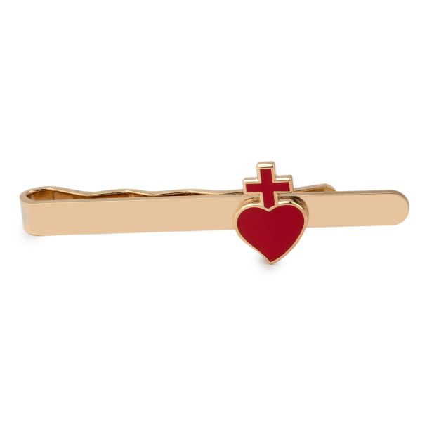 Pasador de corbata Sagrado corazón 15x10mm - Gemelolandia