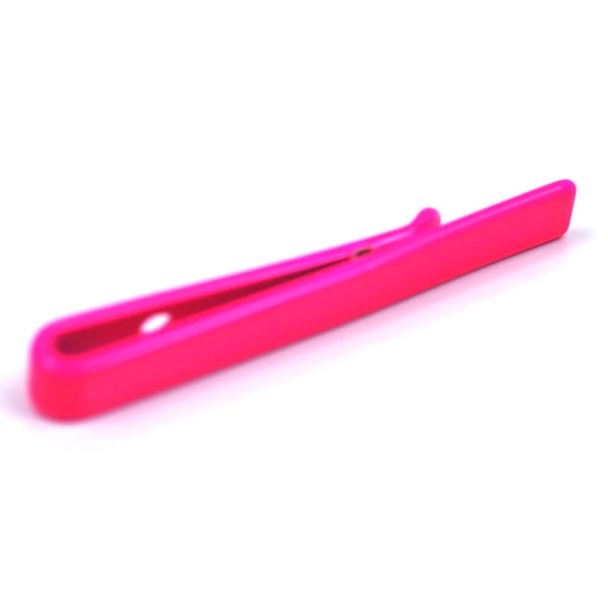 Pasador de Corbata Slim 4,3 cm Rosa 01
