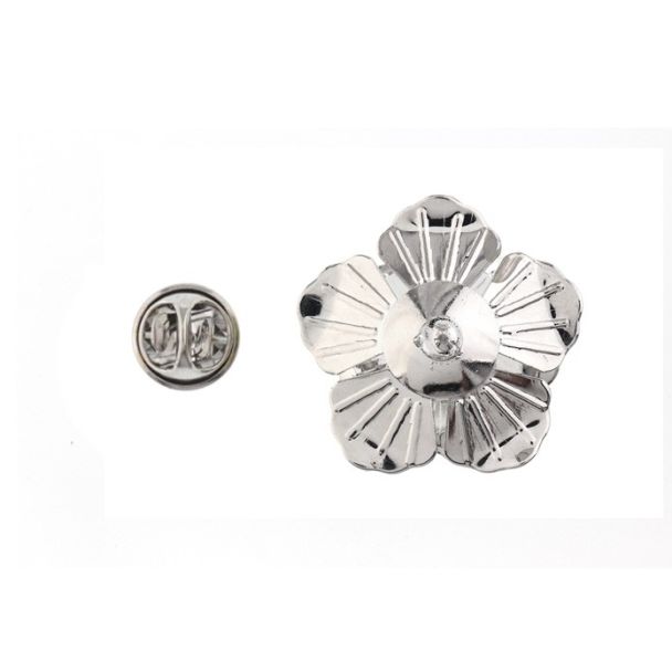 Pin Broche de Solapa Flor Amarilla 02