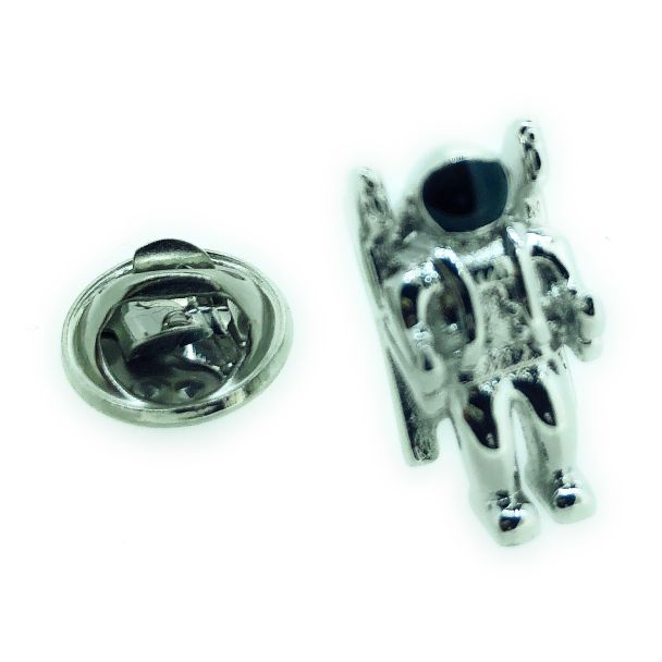 Pin de Solapa Astronauta Plateado -Gemelolandia