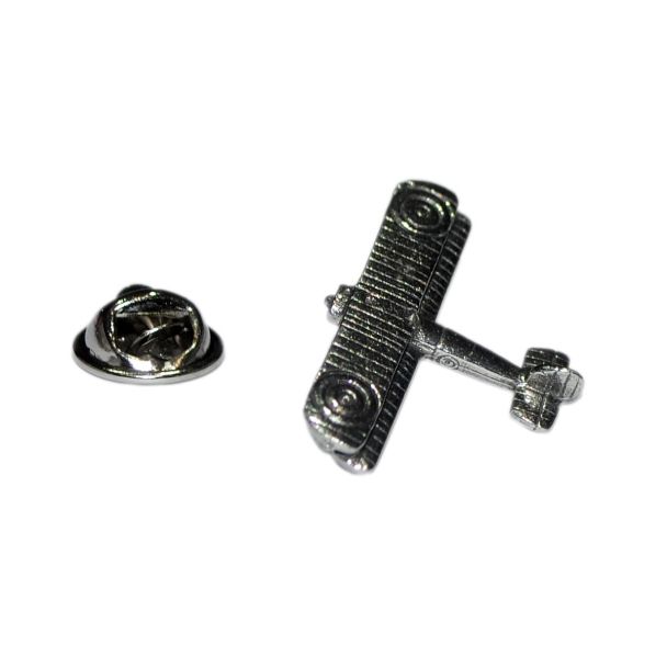 Pin de Solapa Biplano Pewter Primera Guerra mundial 