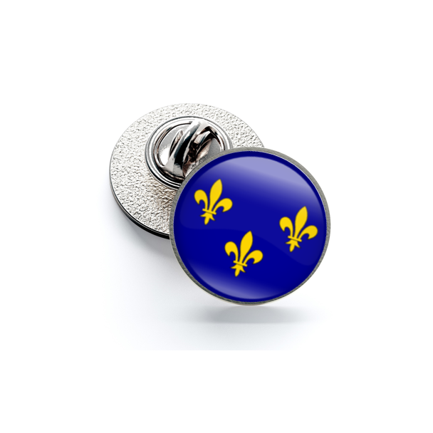Pin de Solapa Magglass Banderas Regiones Francia Ile-de-France - Gemelolandia