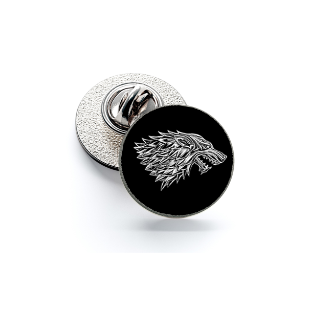 Pin de Solapa Magglass JdT Stark Logo Black mod 2 - Gemelolandia