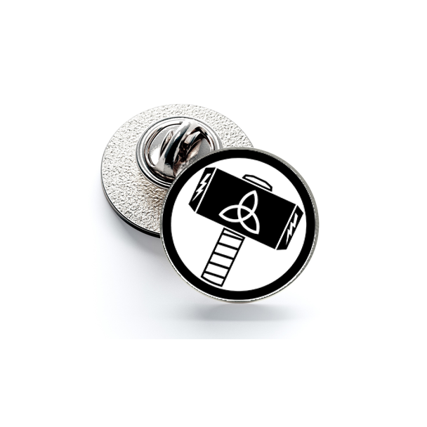Pin de Solapa Magglass Martillo Thor mod 2 - Gemelolandia