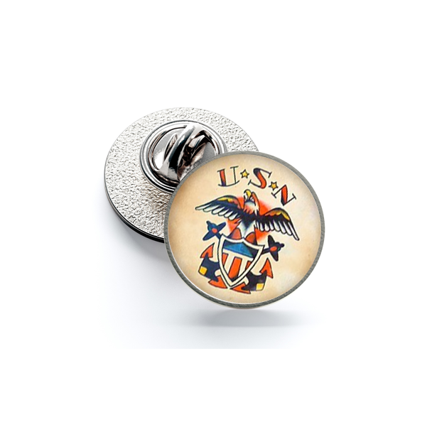 Pin de Solapa Magglass Vintage Tattoo Nº25 16mm - Gemelolandia
