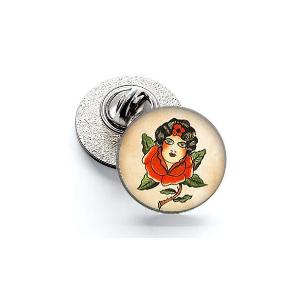 Pin de Solapa Magglass Vintage Tattoo Nº30 16mm - Gemelolandia