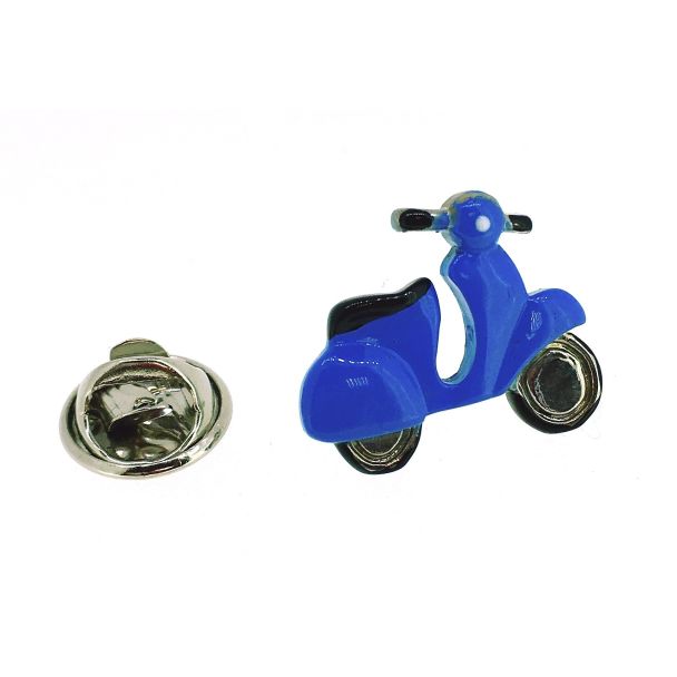 Pin de Solapa Scooter Azul - Gemelolandia