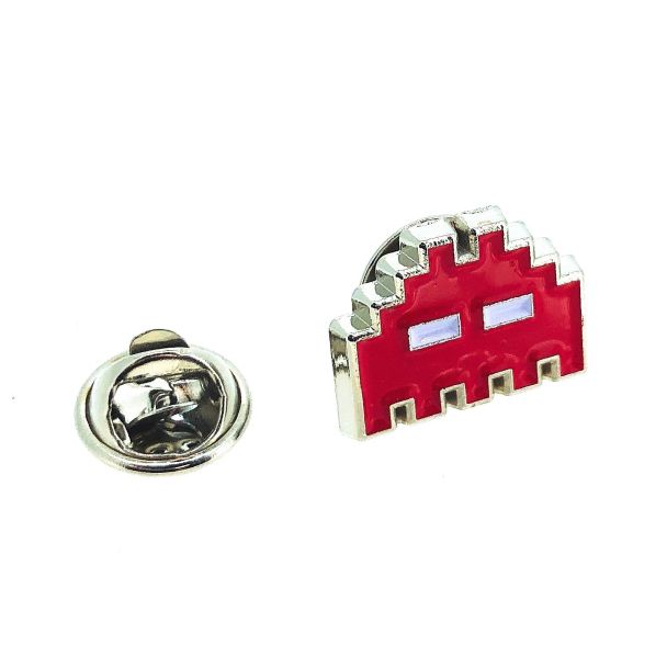 Pin de Solapa Space Invaders 8 bits Red - Gemelolandia