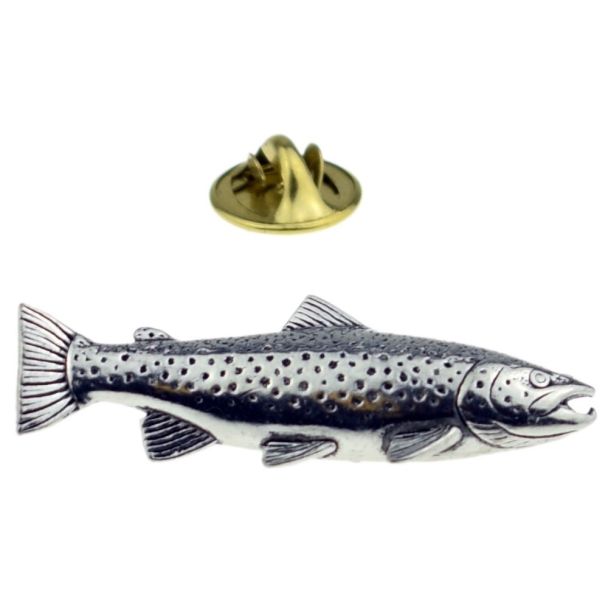 Pin de Solapa Trucha Plateada-Gemelolandia
