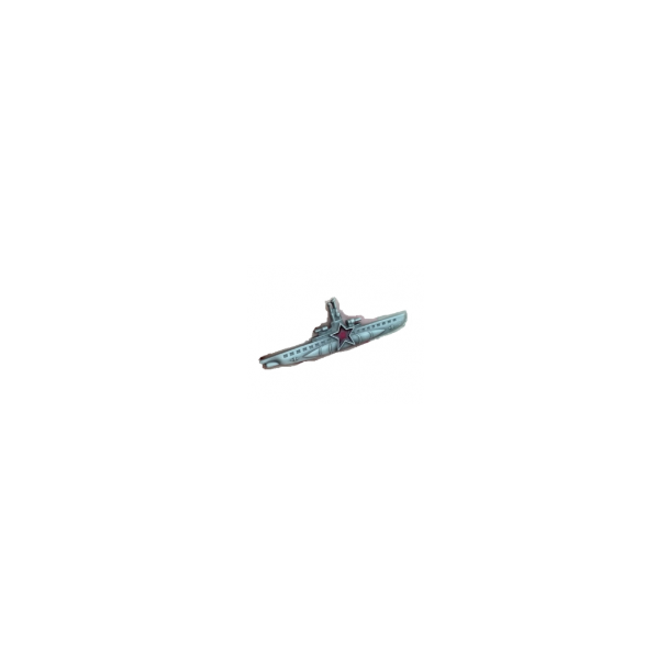 Pin de Solapa USSR Submarine Commander 70X23mm - Gemelolandia