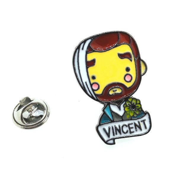 Pin de Solapa Van Gogh 30x20mm-Gemelolandia