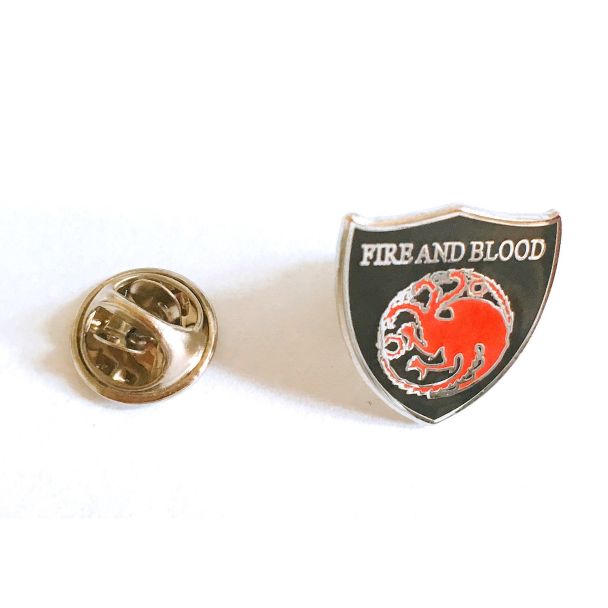 Pin Juego de Tronos Casa Targaryen Shield