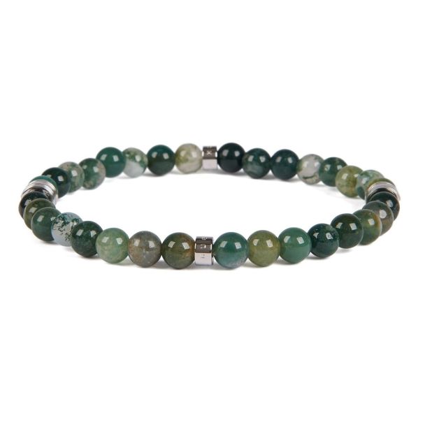 Pulsera de Piedras ágata Hugo Boss Modelo Bastian Talla M 20,5 cm - Gemelolandia
