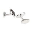 Gemelos de Camisa DAM Dotted Hexagon in Steel 20mm - Gemelolandia