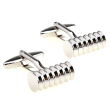 Gemelos para camisa Wedding Cilindro Rallado 04