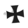 Gemelos para camisa Cruz Gamada Negra 01