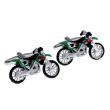 Gemelos para Camisa Moto de Motocross Verde 01