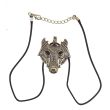 Colgante Cabeza Lobo Vigingo 45x41mm - Gemelolandia