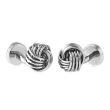 Gemelos para Camisa Borla Acero Stripes 02