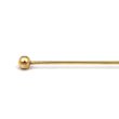 Collar Bar Alfiler de Cuello Gold Rounded End Model II 02