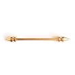 Collar Bar Alfiler de Cuello Golden Arrow 01