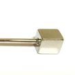 Collar Bar Alfiler de Cuello Square in Steel 2