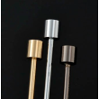 Collar Bar Alfiler de Cuello Plated Tubular End 06