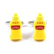 Gemelos para Camisa Bote de Mostaza 02