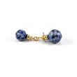Gemelos para camisa piedra azul celeste 1