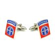 Gemelos de Camisa 82 Division Aerotransportada USA The 82nd Airborne Division US Cufflinks 01
