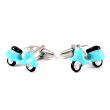 Gemelos para camisa Vespa Celeste 014
