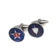 Gemelos Camisa de Moneda 1 Centavo Cubano Cuban Cufflinks  01