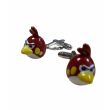 Gemelos de Camisa Angry Birds 3D Head 20x10mm - Gemelolandia