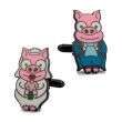 Gemelos de Camisa Cerditos Simpsons 30 mm - Simpsons Pig Cufflinks - Gemelolandia