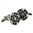 Gemelos de Camisa Cruz Gotica 16mm - Gemelolandia