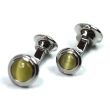 Gemelos de Camisa Double Stone in Yellow 01